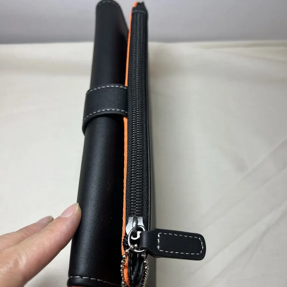 New Harley-Davidson Leather Travel Tech Tri-fold Organizer Mens Wallet